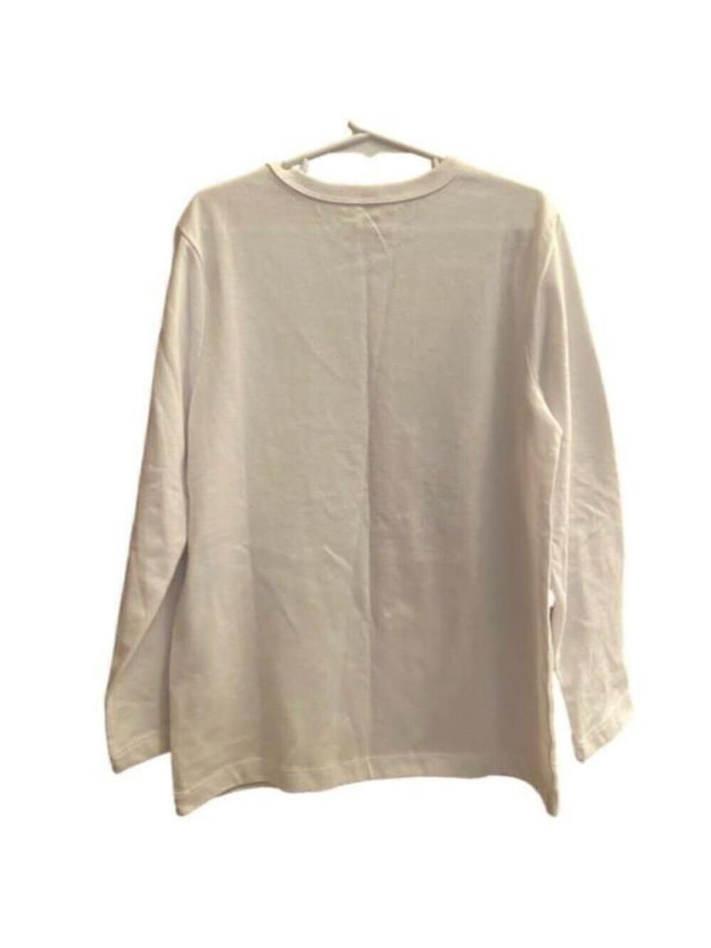 Wonder Nation White Long Sleeve T Shirt Girl's Medium 8 - Picture 2 of 5